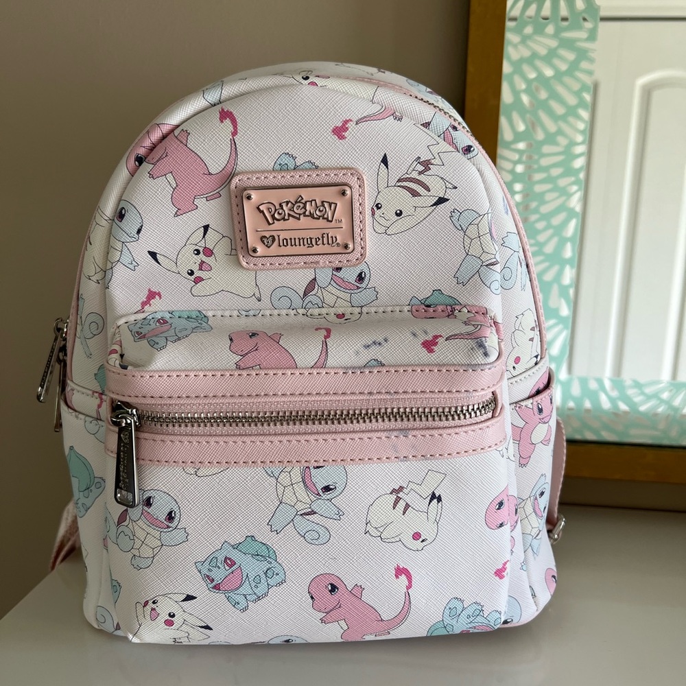 Loungefly Pokémon Pink Backpack
